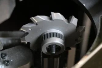 AP130 milling cutter used in the slotting workflow